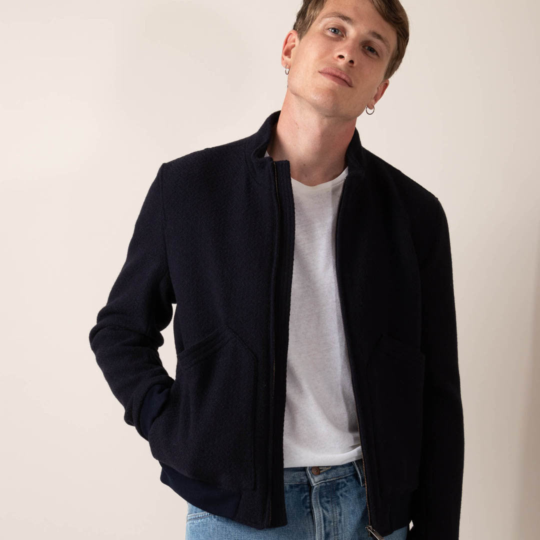 Blouson Ted navy