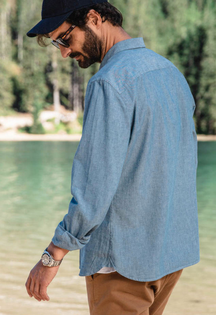 Chemise Albiate indigo