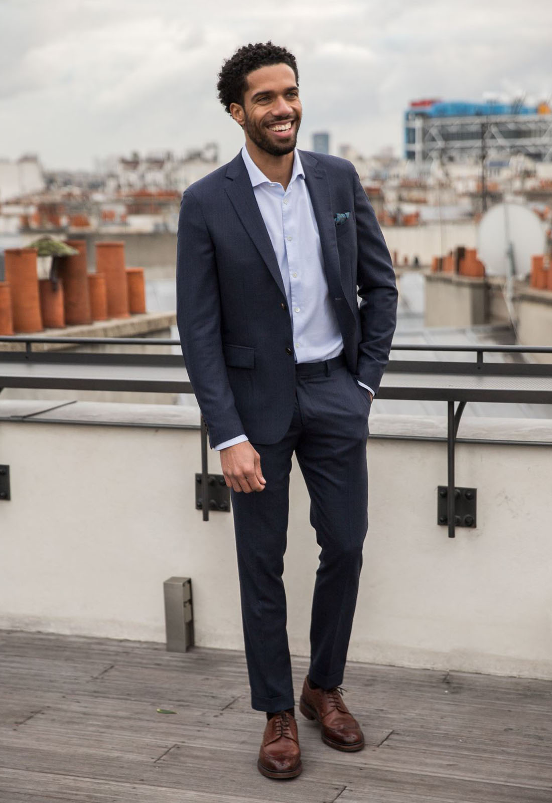 Chemise Beli bleu