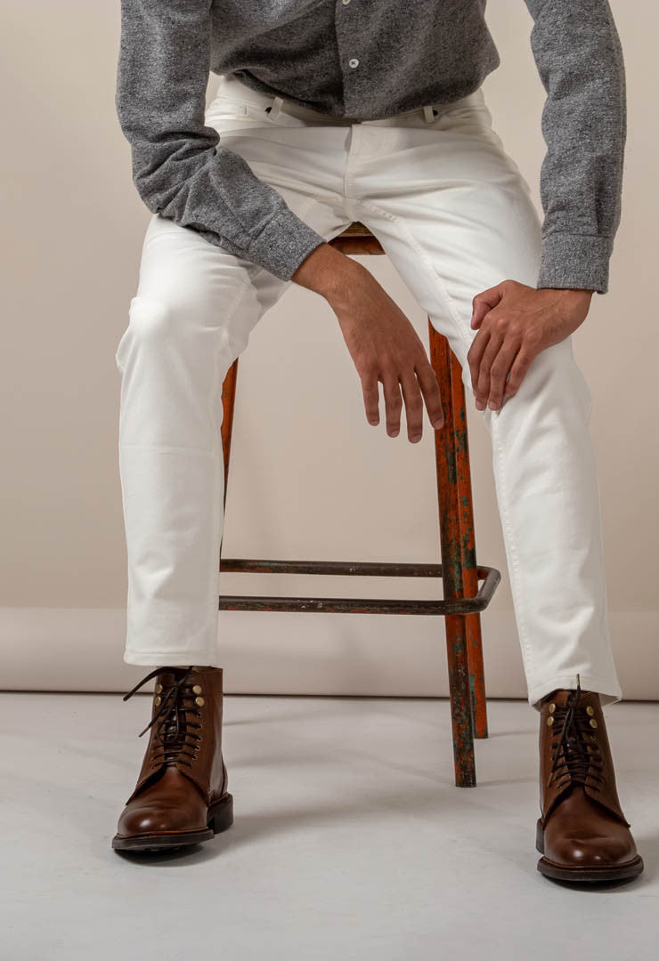 Pantalon Archie ecru