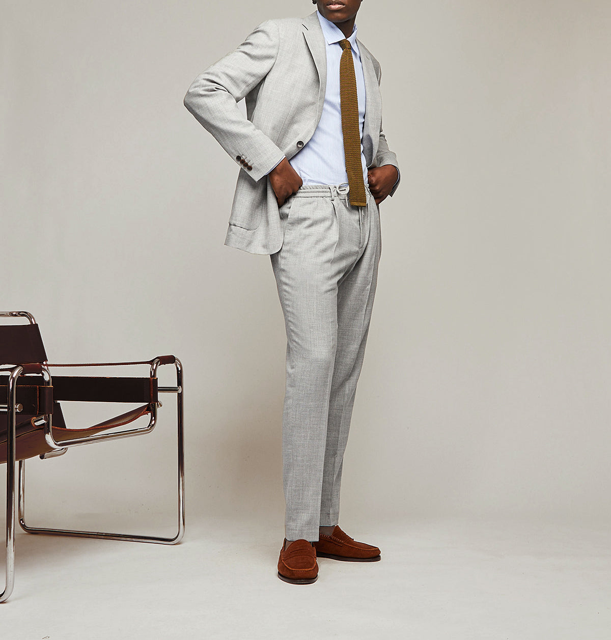 Pantalon Breno gris