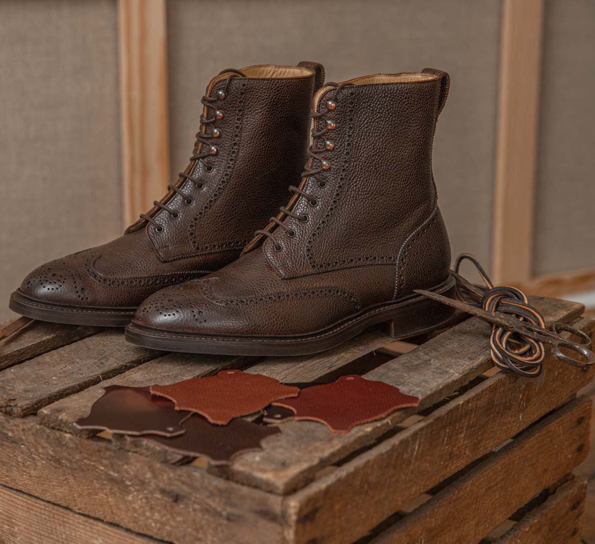 Boots Dundee marron