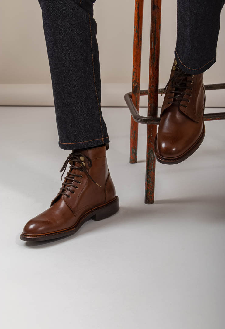 Boots Luis marron – Bonnegueule Seconde Main