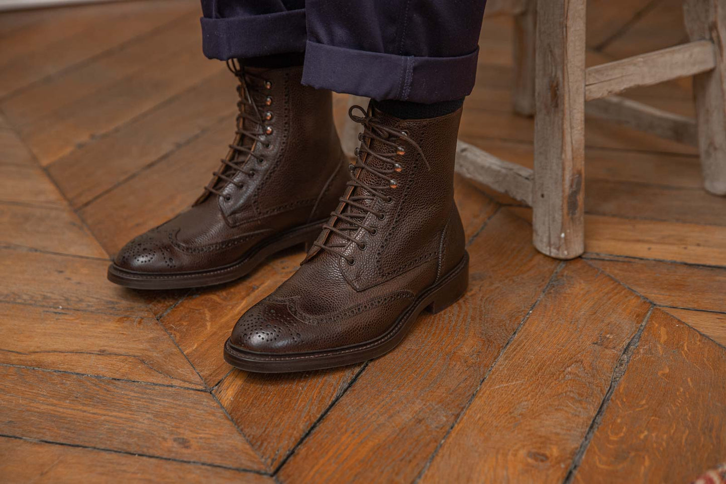 Boots Dundee marron