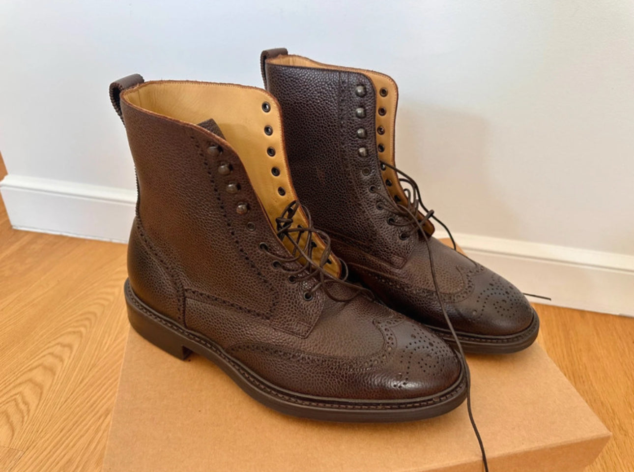 Boots Dundee marron
