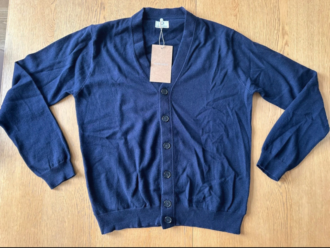 Cardigan Luigi marine
