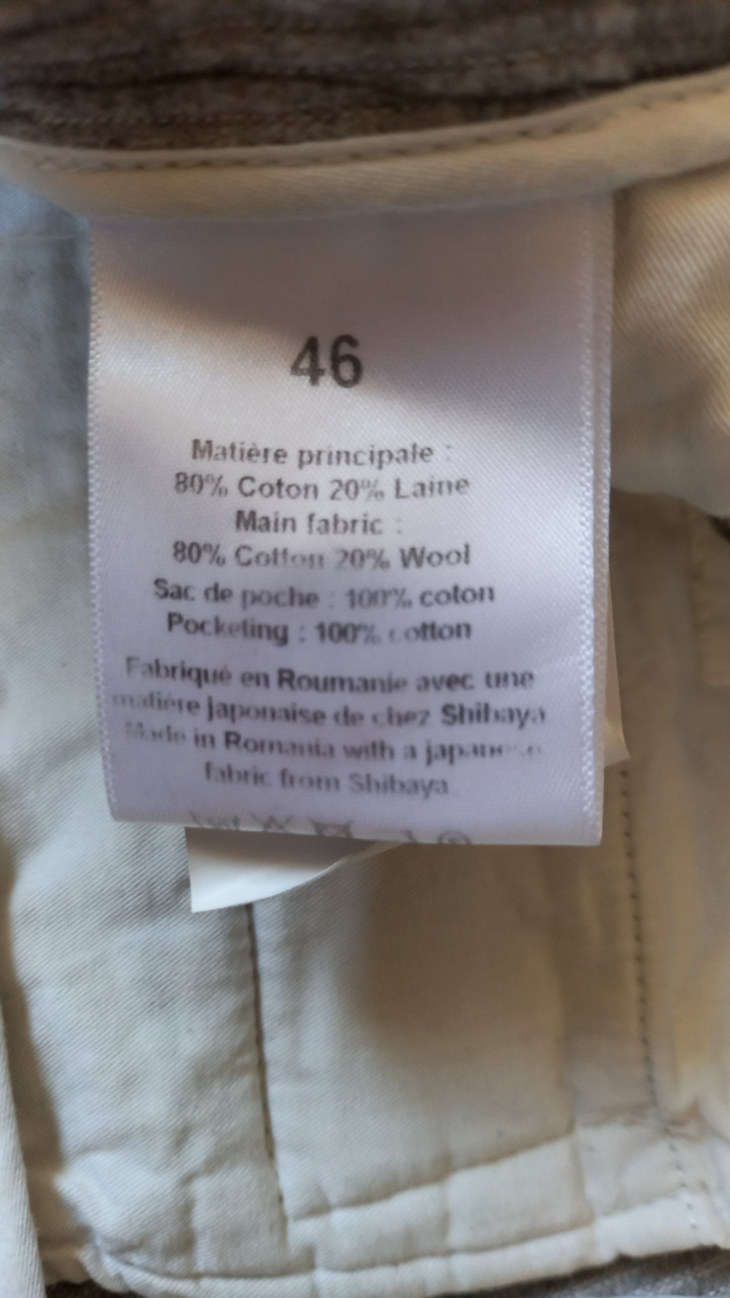 Pantalon Gurkha Goy