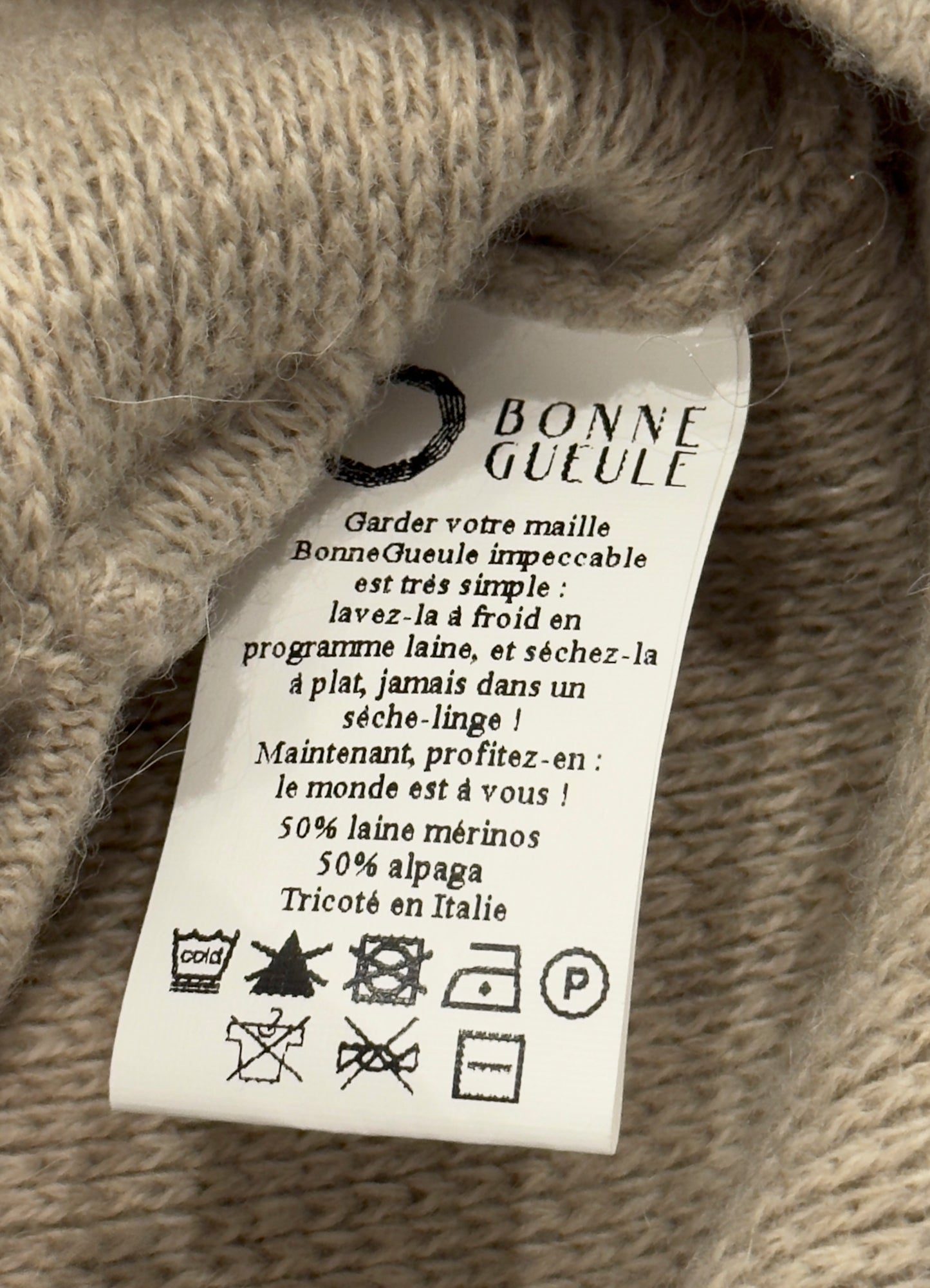 Cardigan Rolland beige