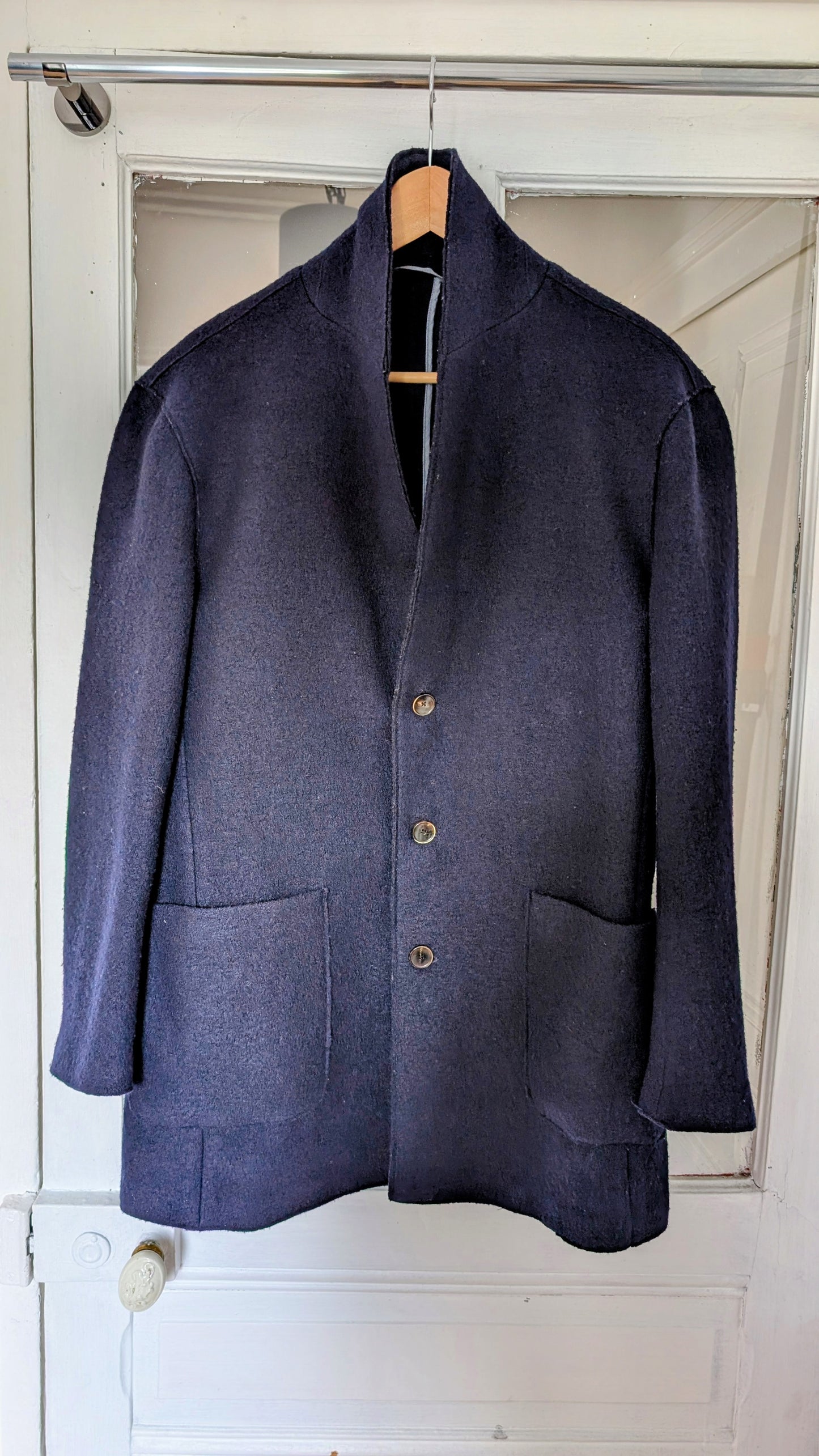 Manteau Leon bleu