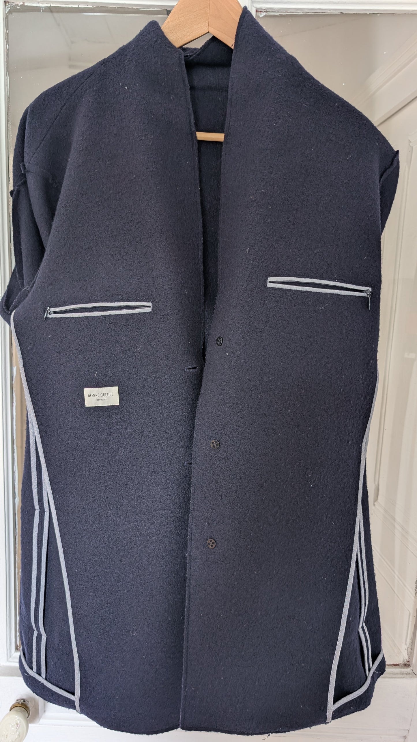 Manteau Leon bleu