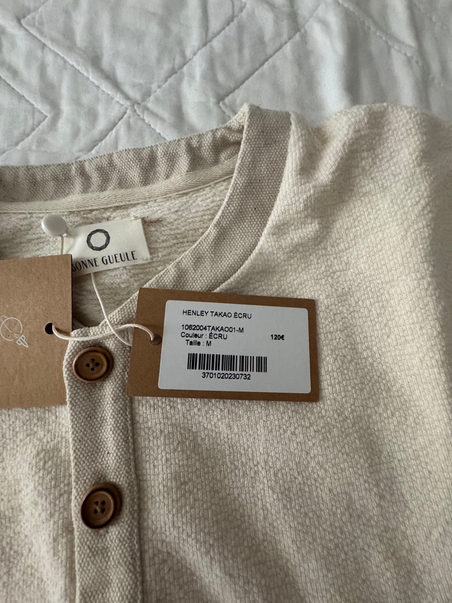 Henley Takao ecru