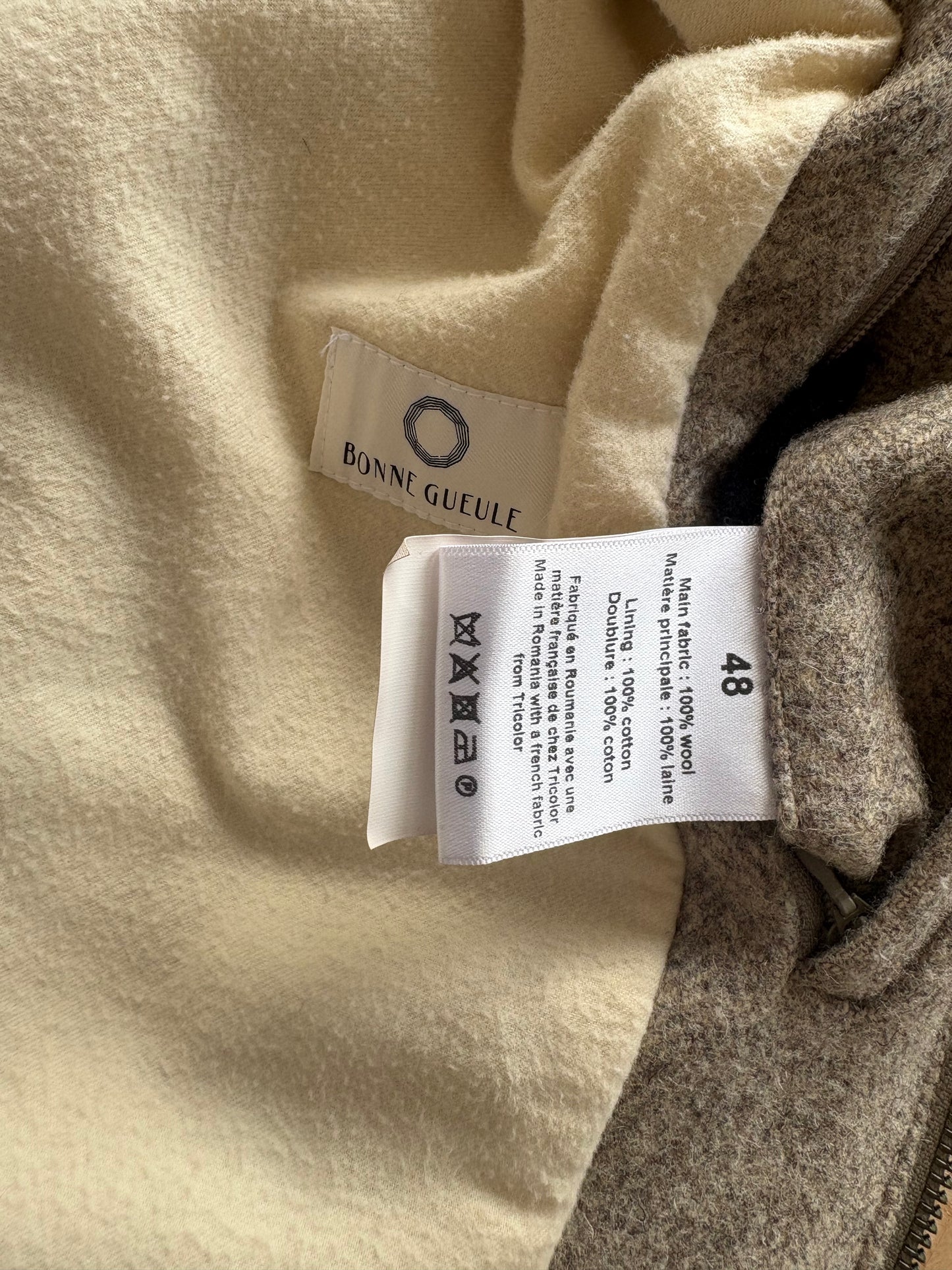 Blouson Labbis Ecru 48