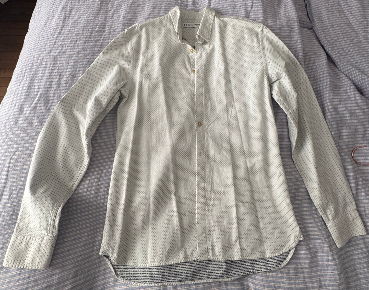 Chemise à pois tissés Kuwamura - Japan Line - Taille L