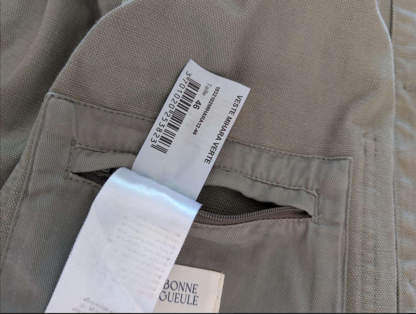 Veste Mihara Verte