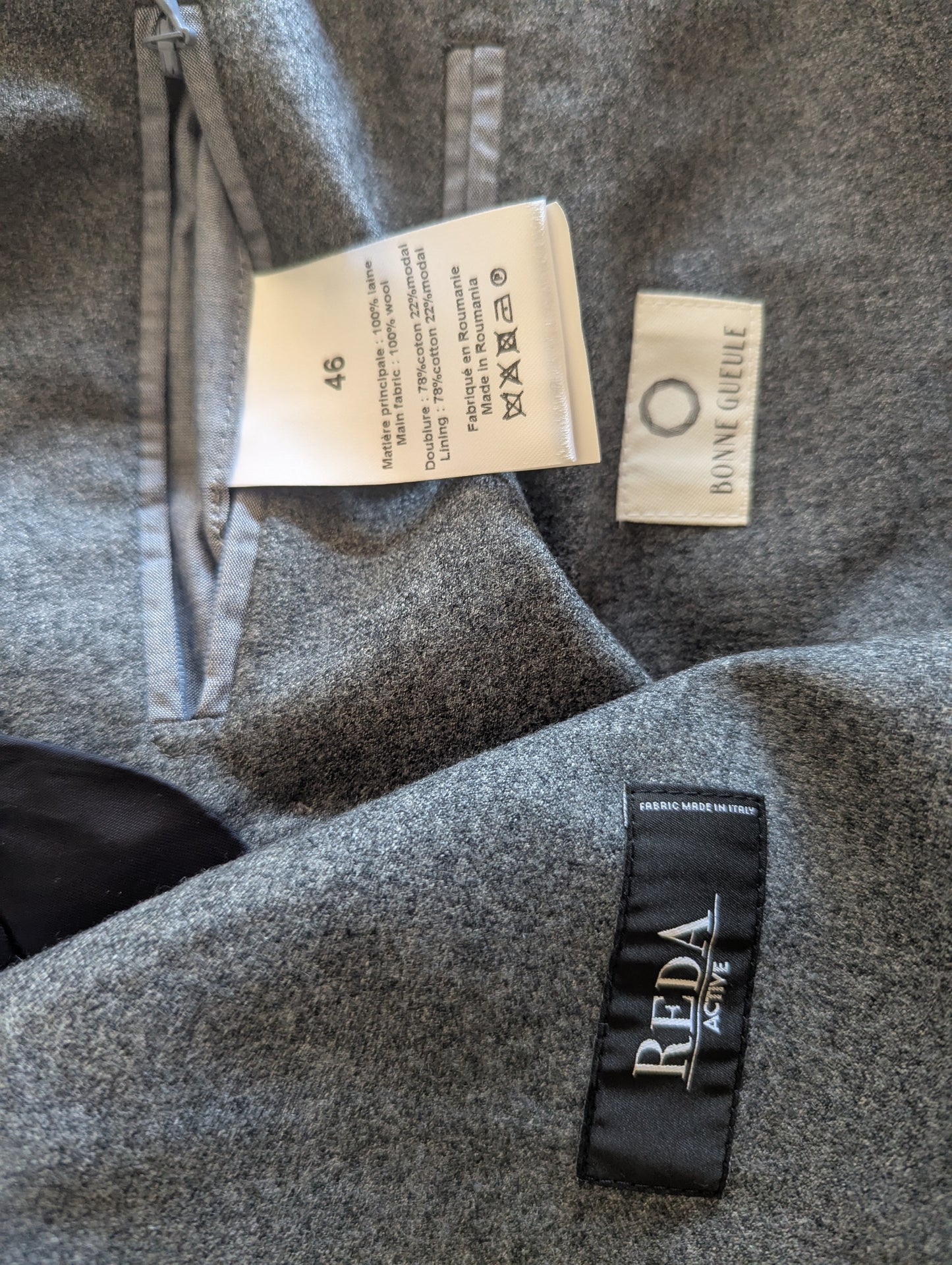 Veste James gris