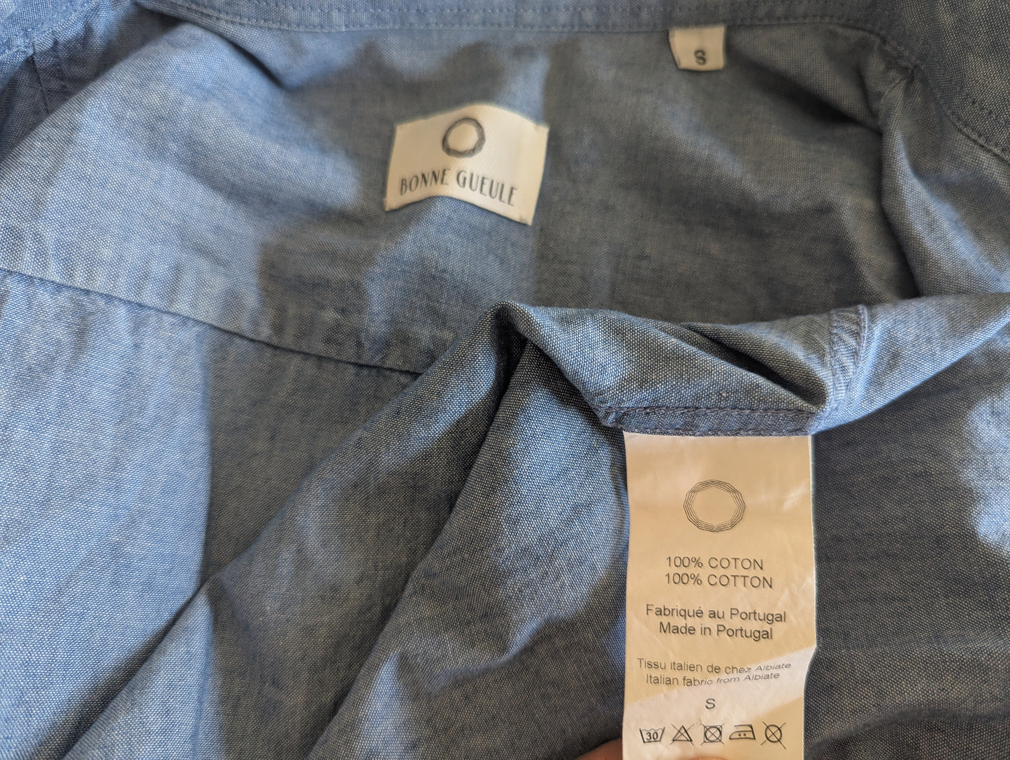 Chemise Albiate indigo