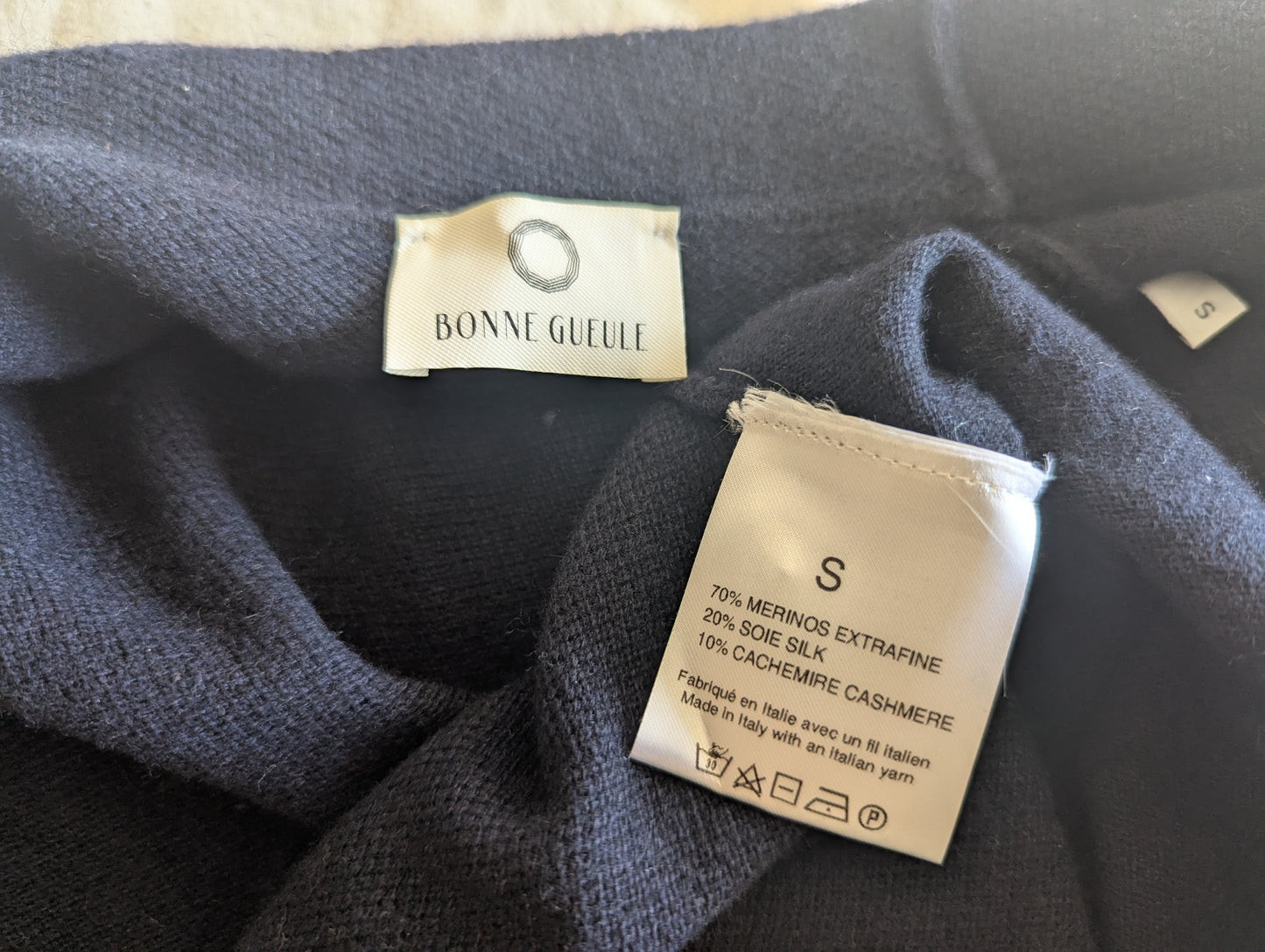 Cardigan Luigi marine