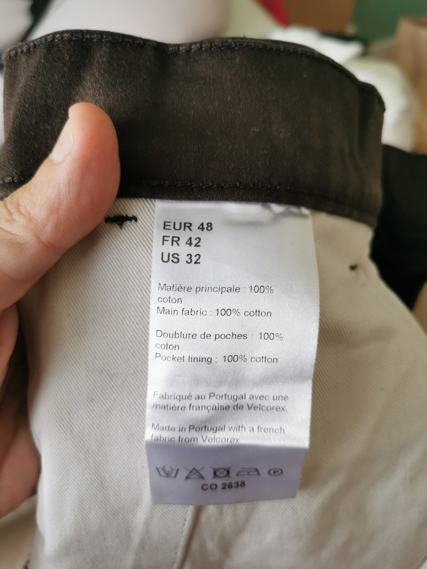 Pantalon Amarin marron