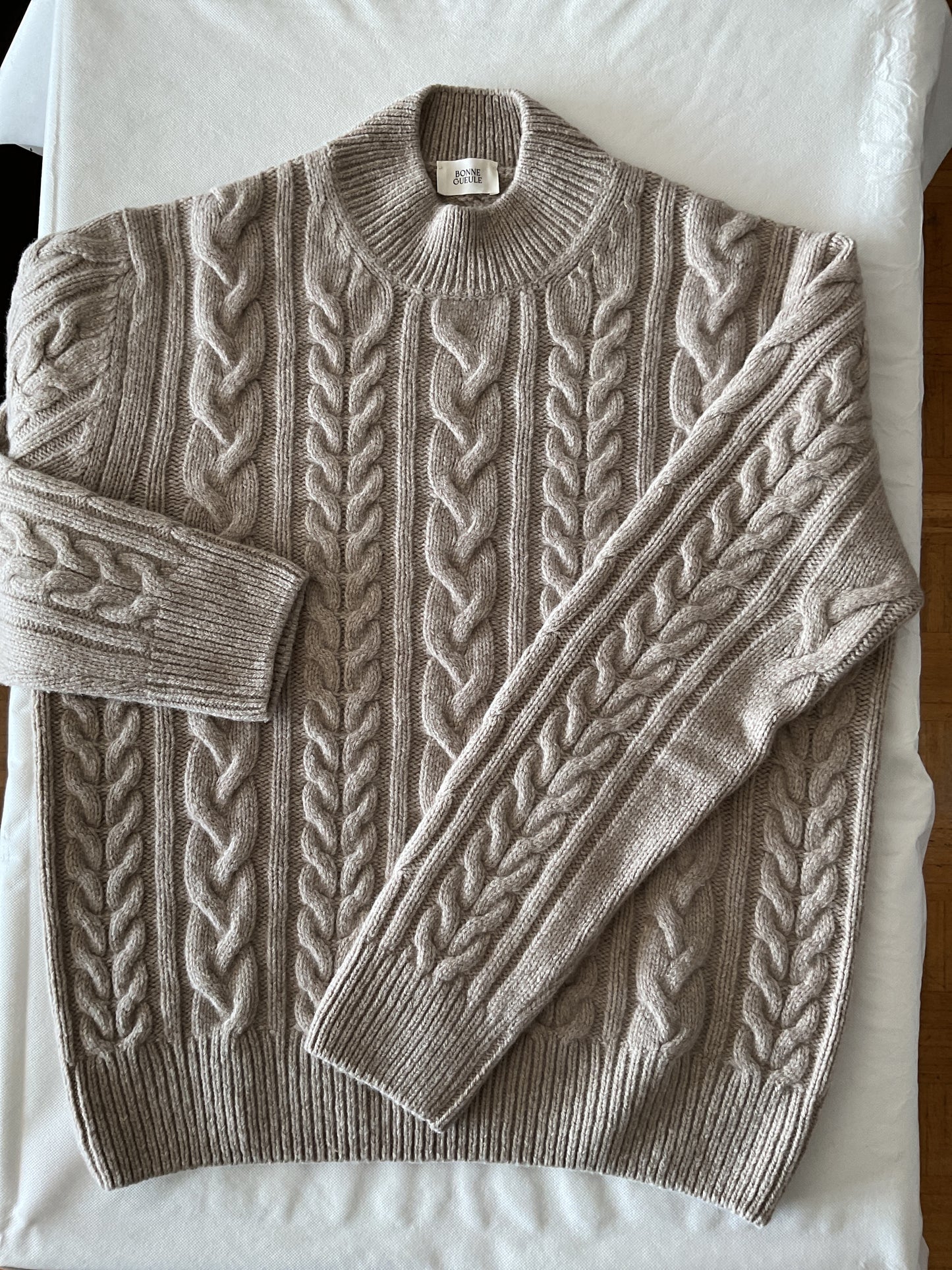 Pull Molene beige