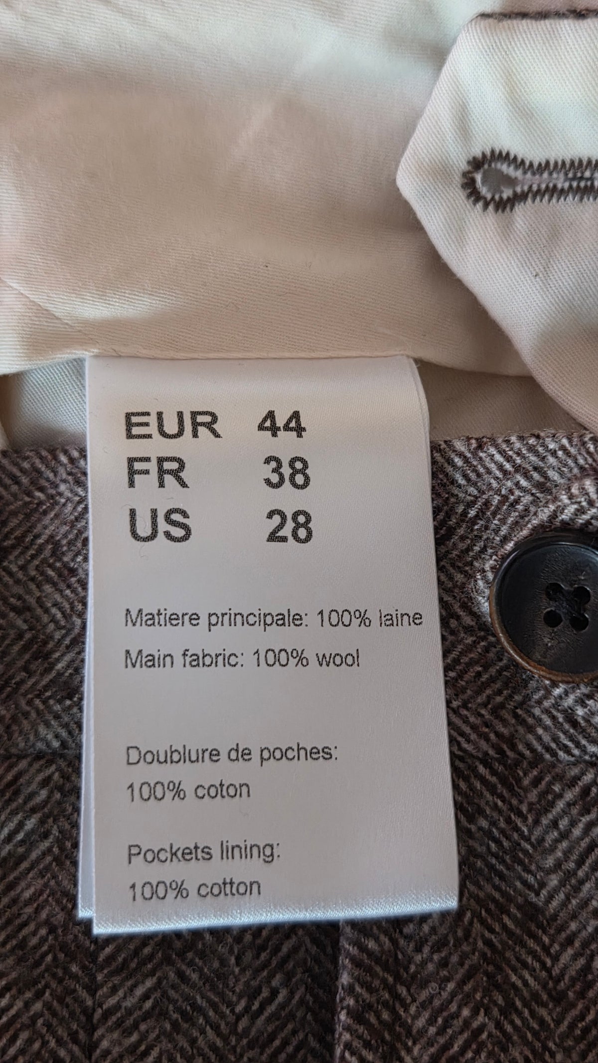 Pantalon Soncino marron