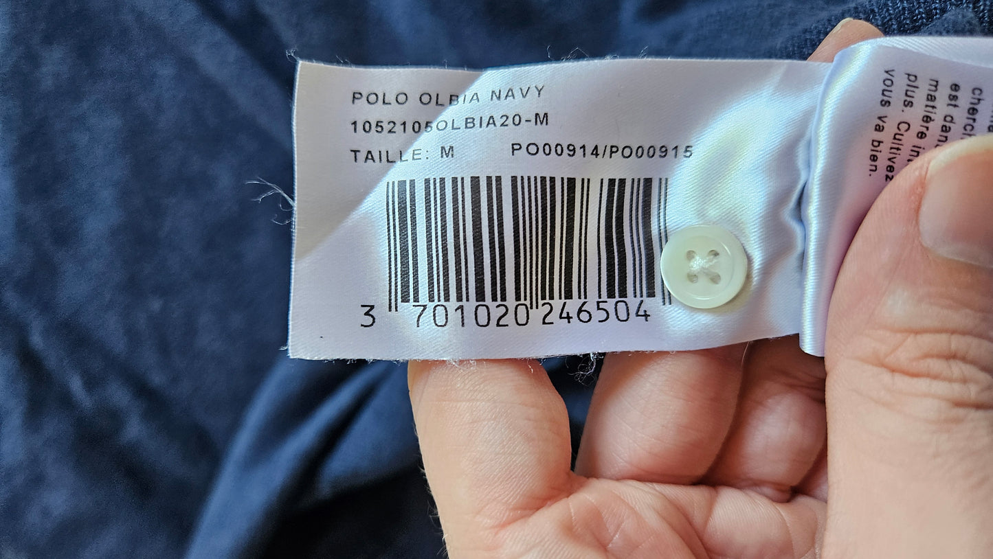 Polo Olbia navy