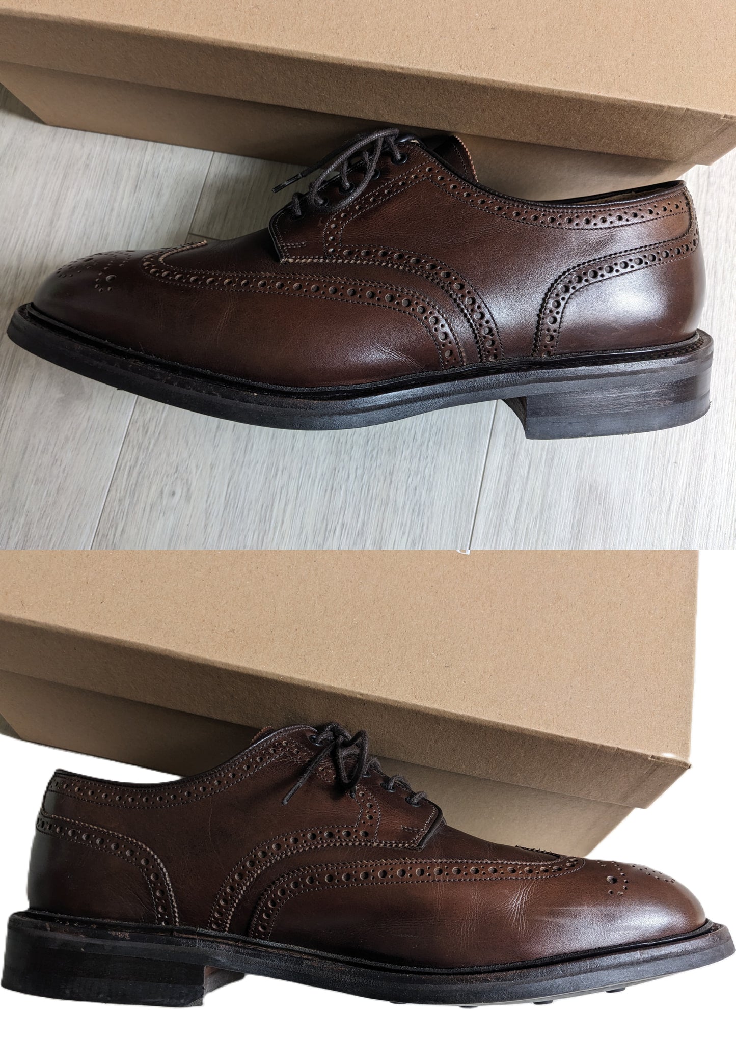 Brogues Jack marron