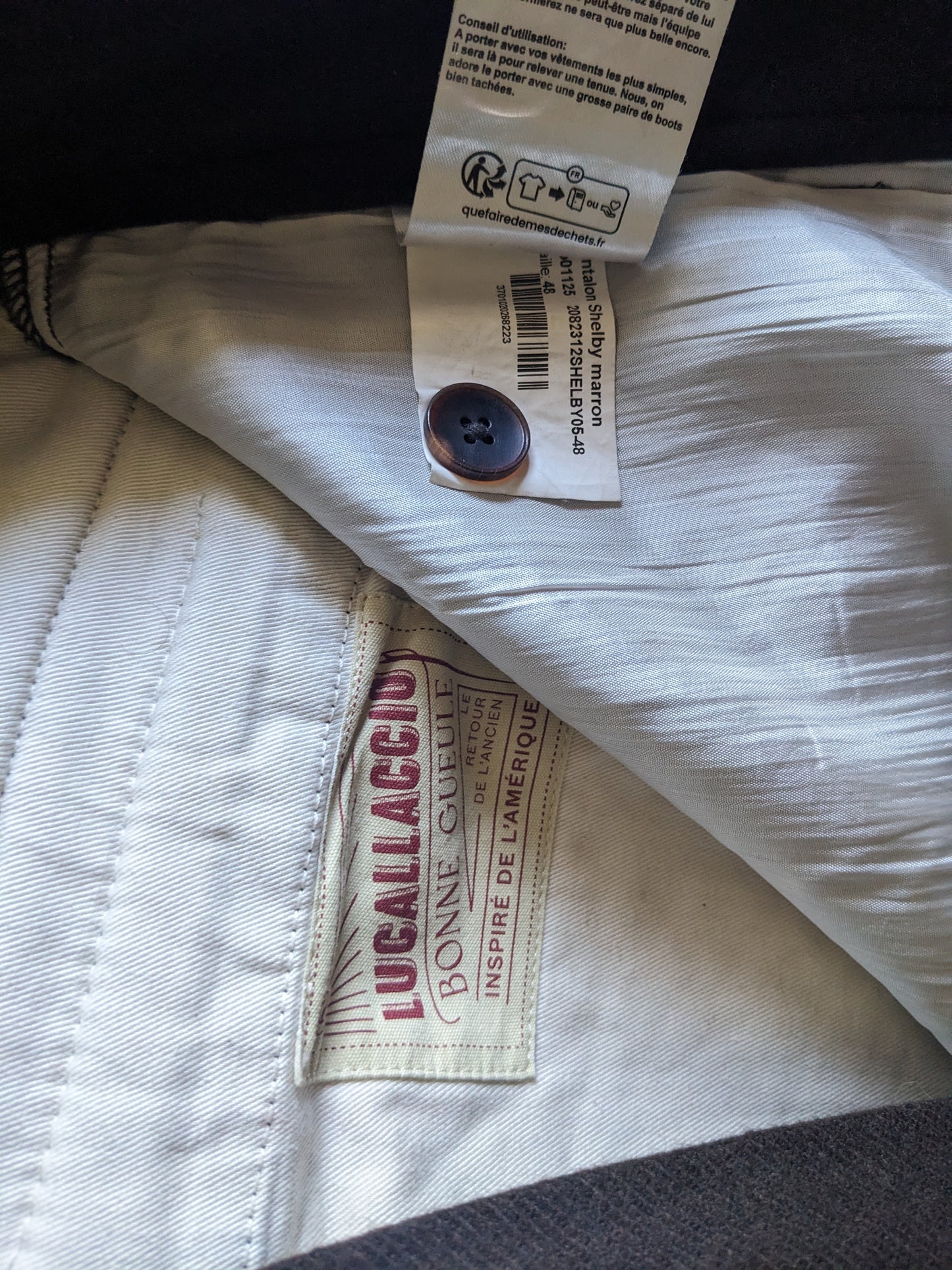 Pantalon Shelby marron