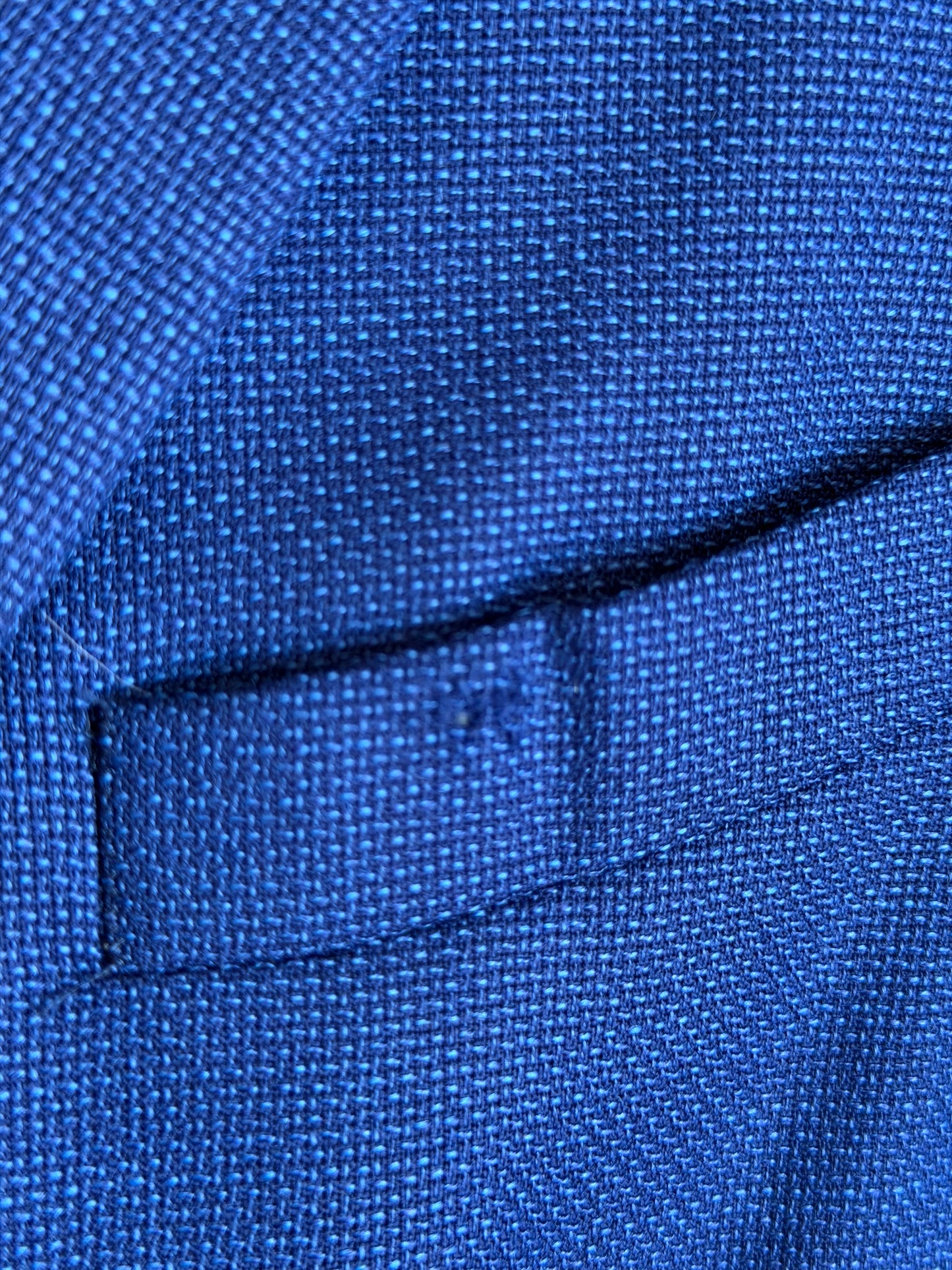 Blazer semi entoilé bleu