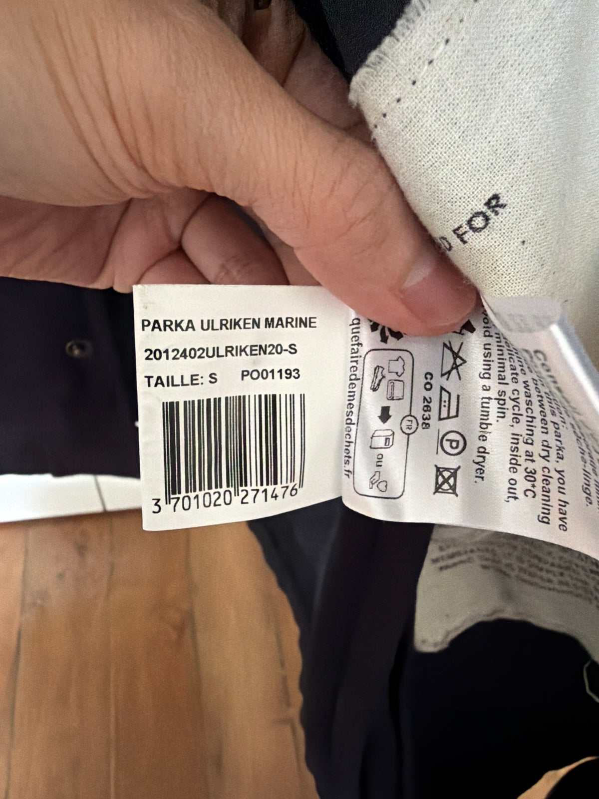 Raincoat Ulriken marine