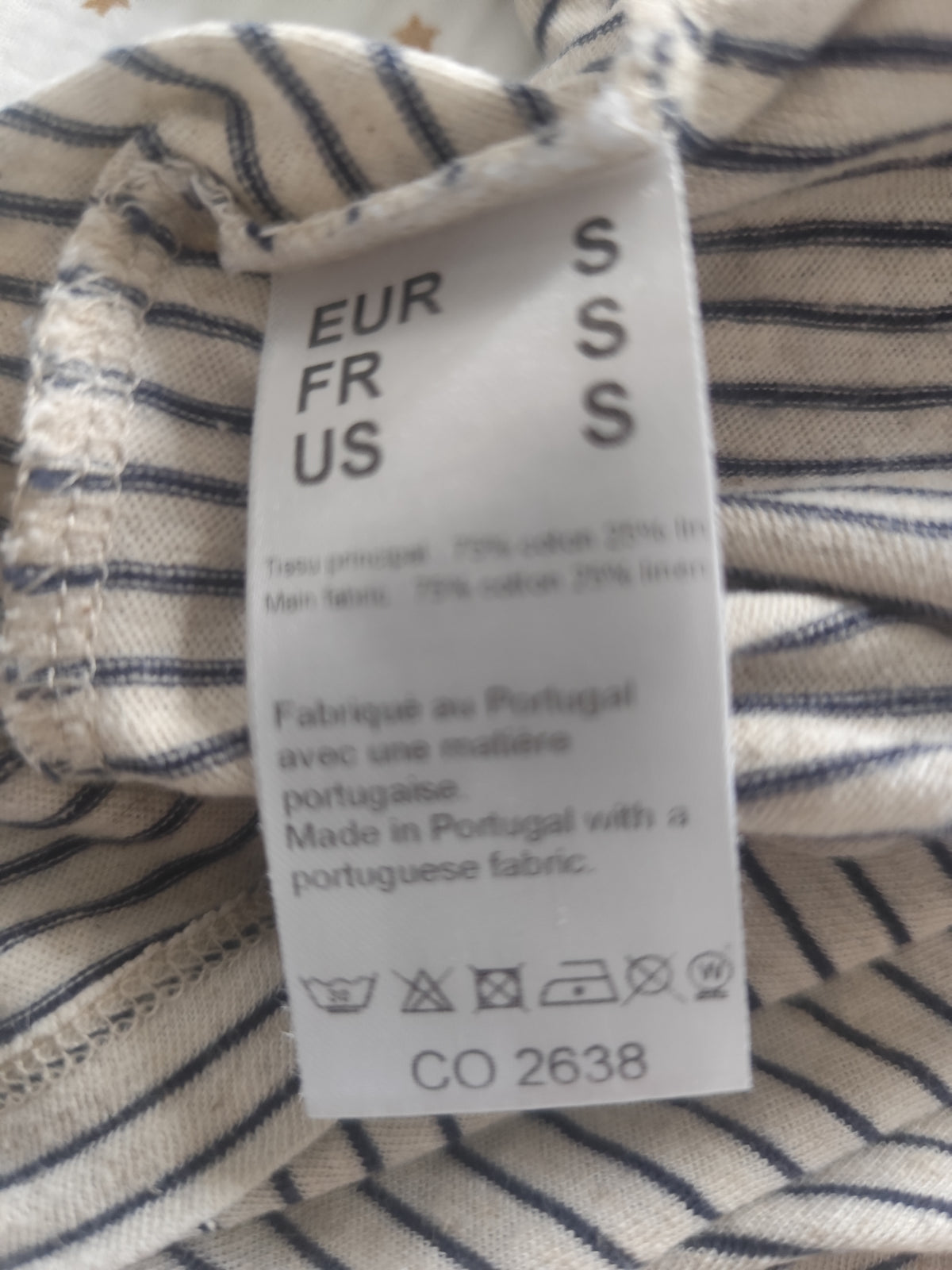T-shirt Cyril blanc