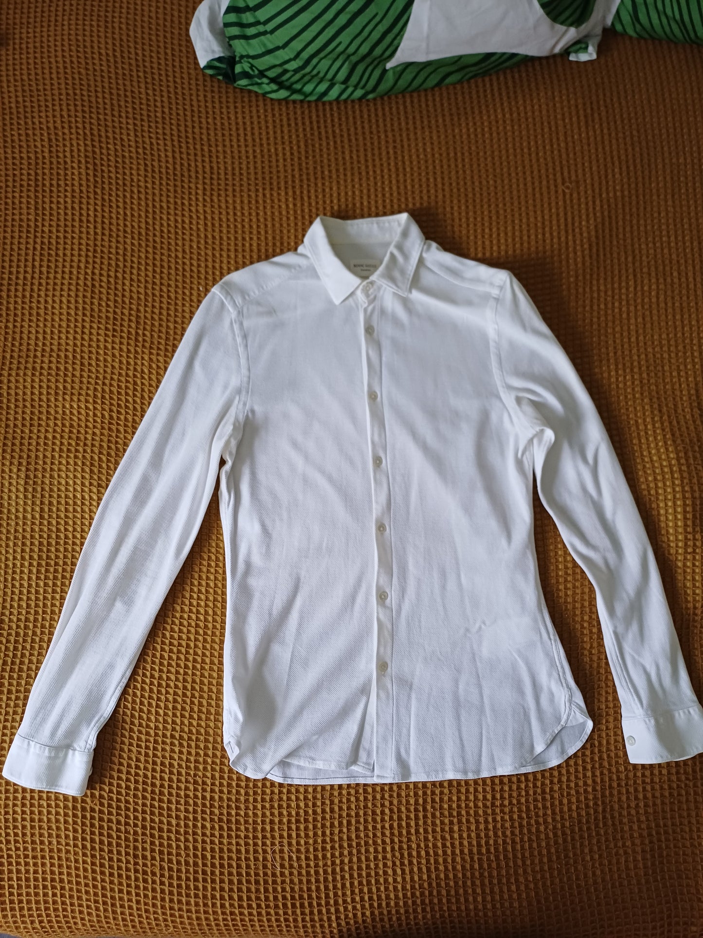 Chemise jersey blanche