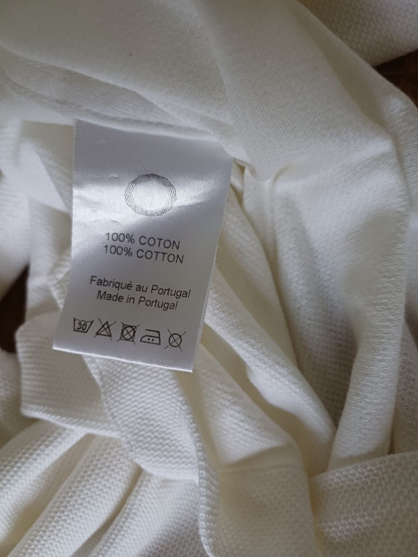 Chemise jersey blanche