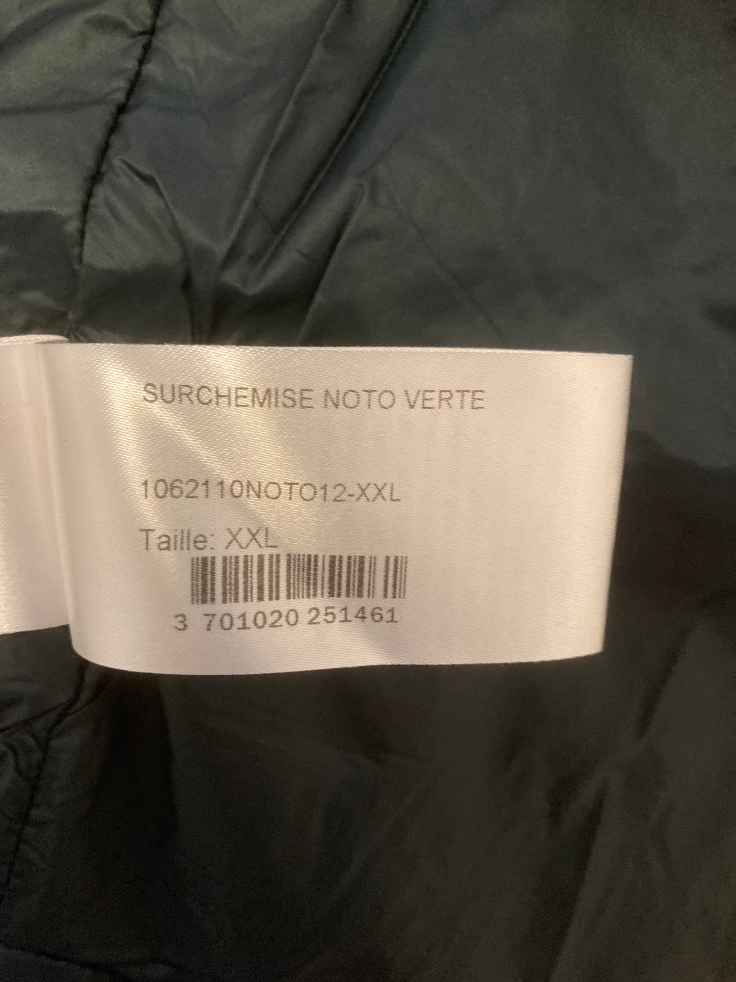 Surchemise Noto verte