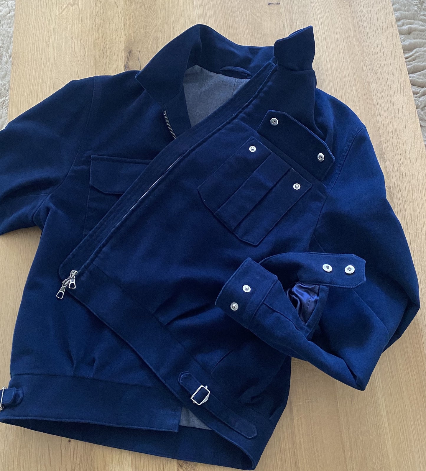 Blouson Spencer bleu