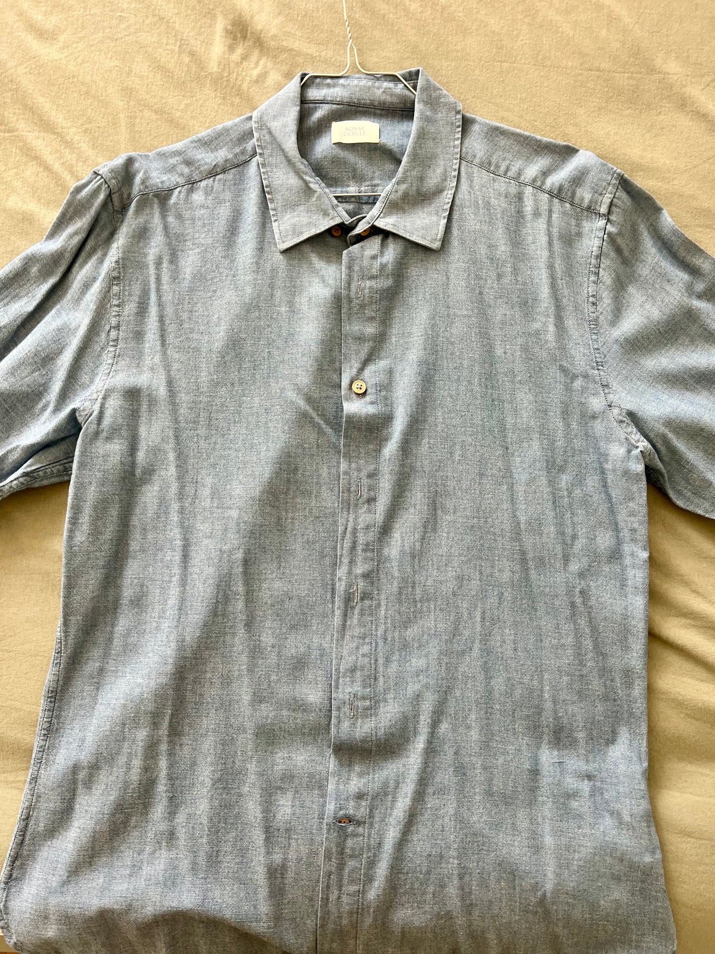 Chemise Maruwa indigo