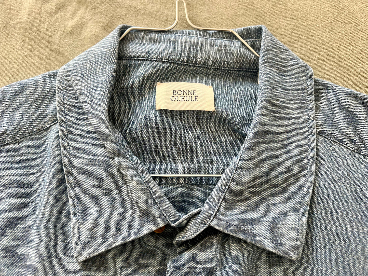 Chemise Maruwa indigo