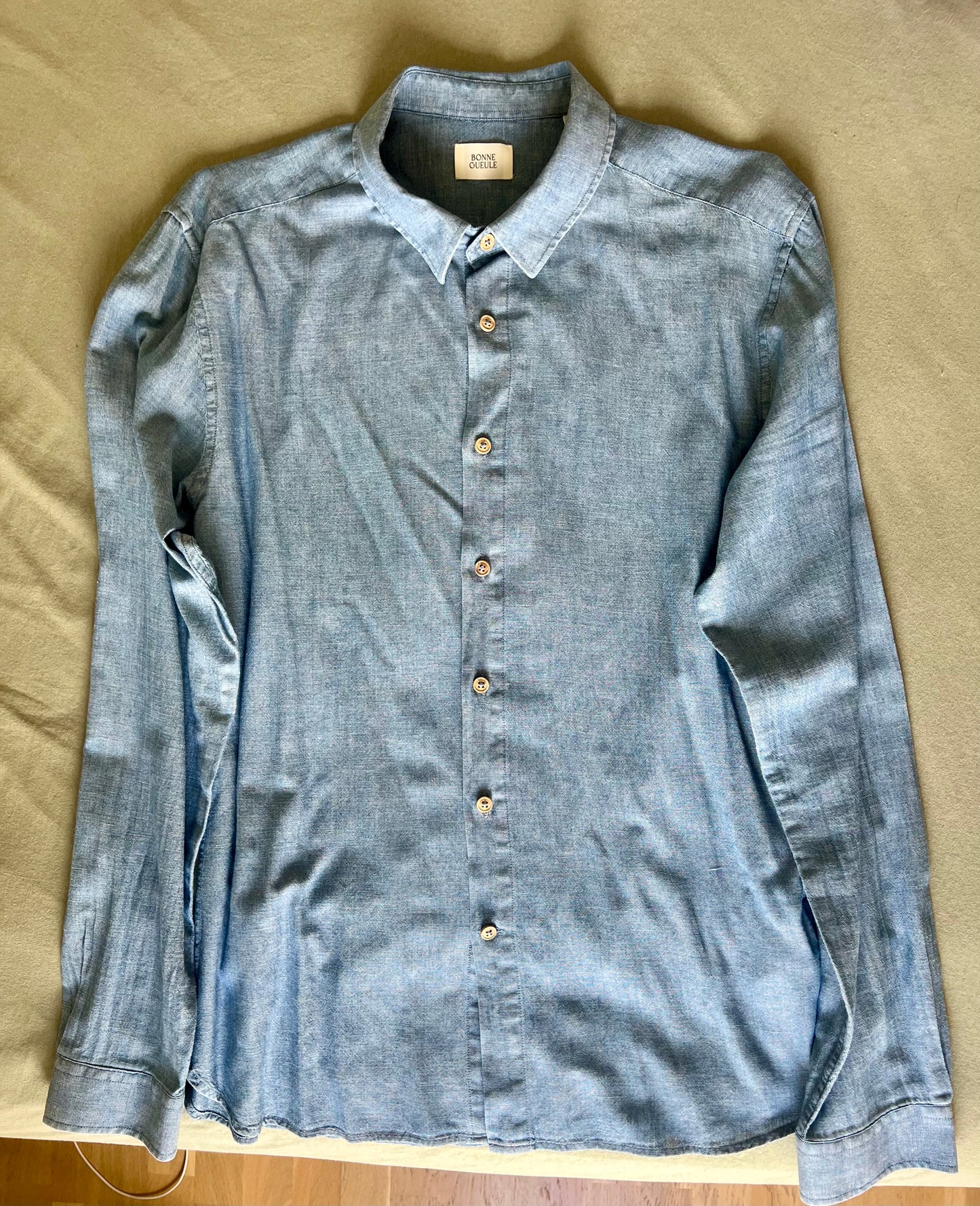 Chemise Maruwa indigo