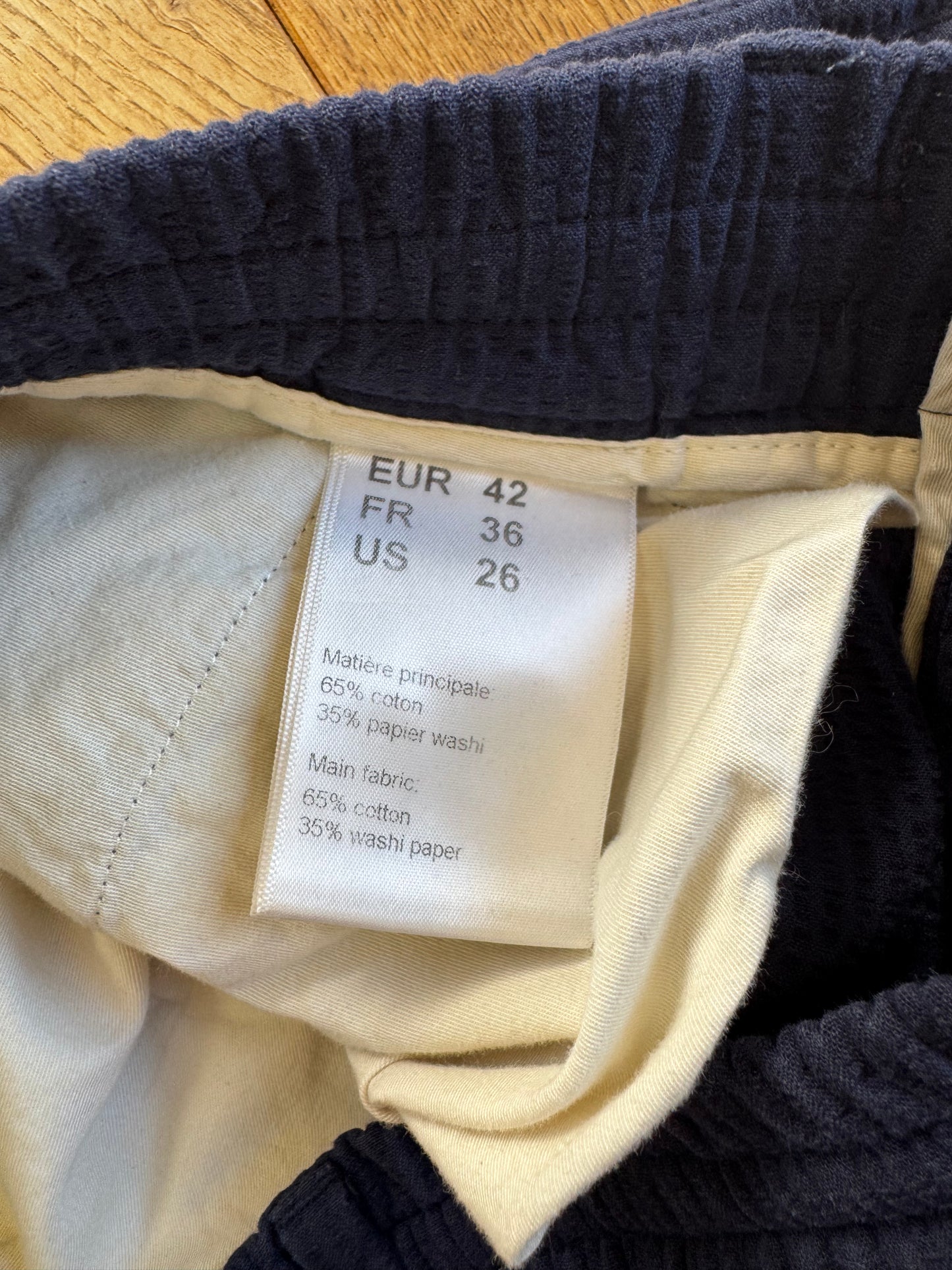 Pantalon Yuken navy