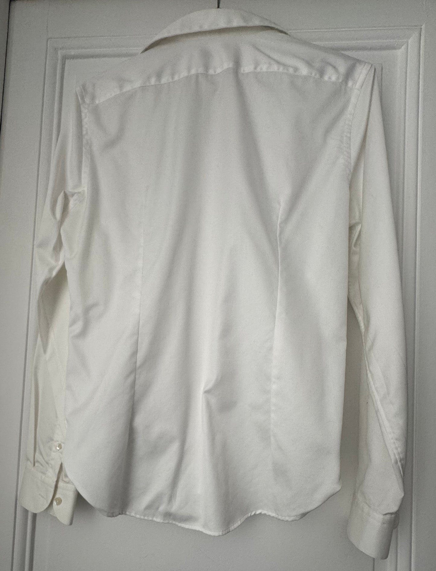 Chemise formelle blanche en tissu dobby - Taille L