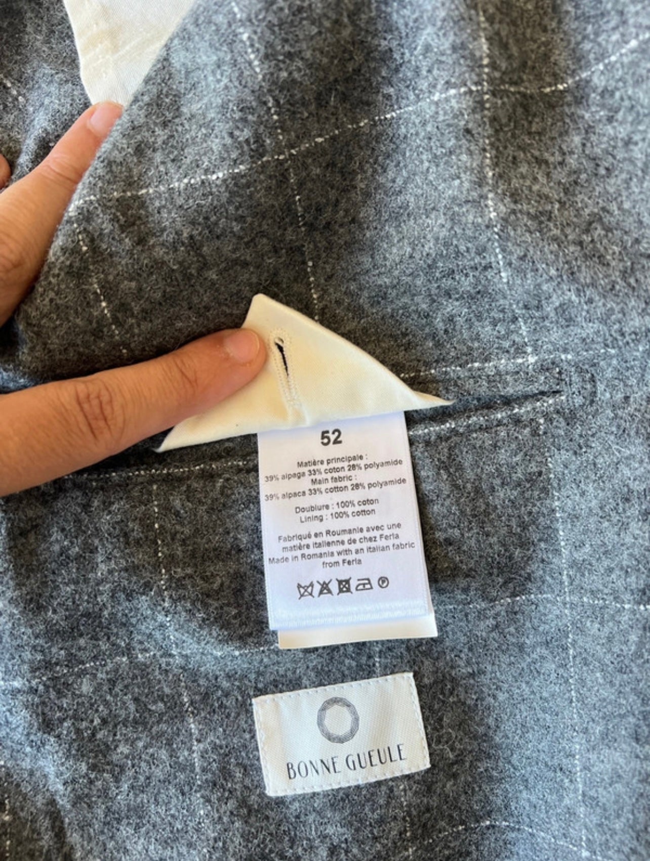 Veste Ferlan gris