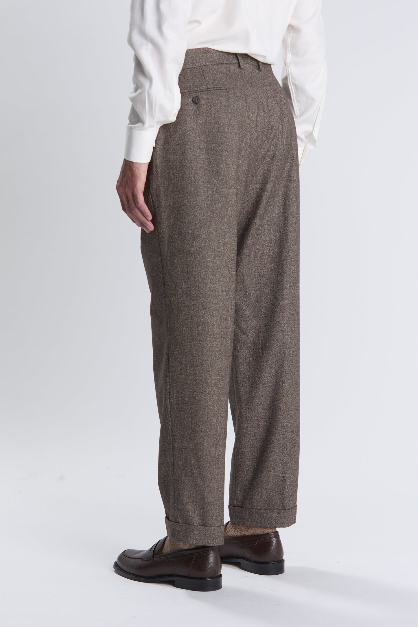 Pantalon Bergame taupe