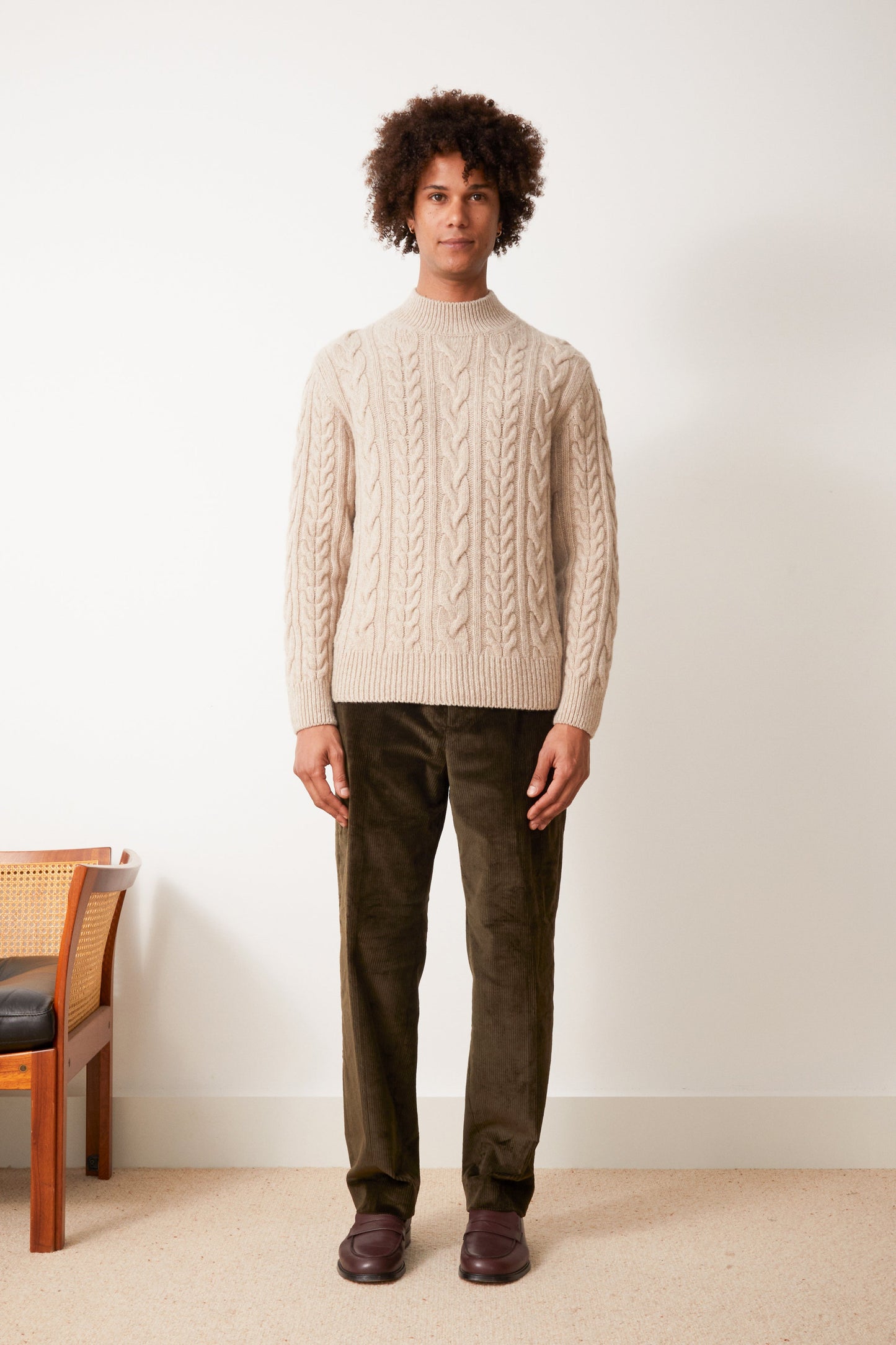 Pull Molene beige