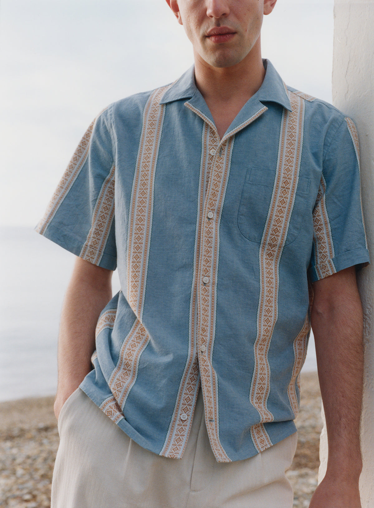 Chemise Bidart bleue