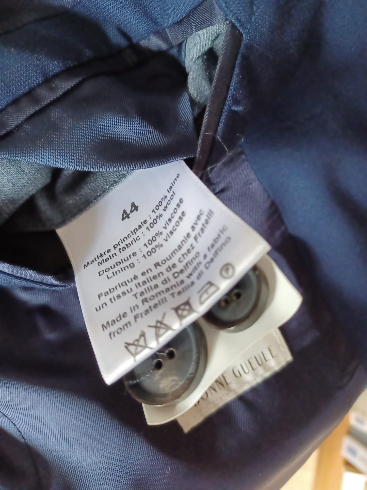 Veste Alex bleu