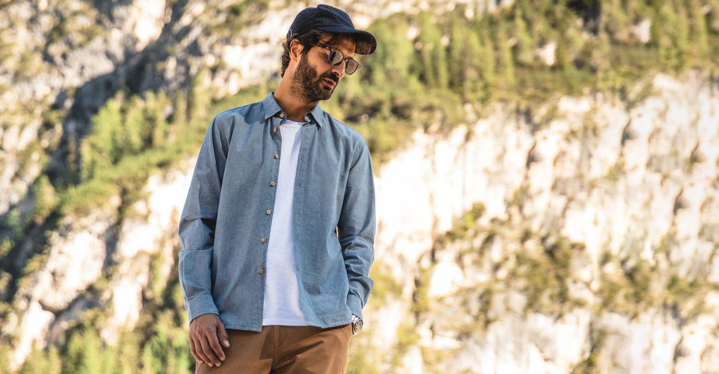 Chemise Albiate indigo