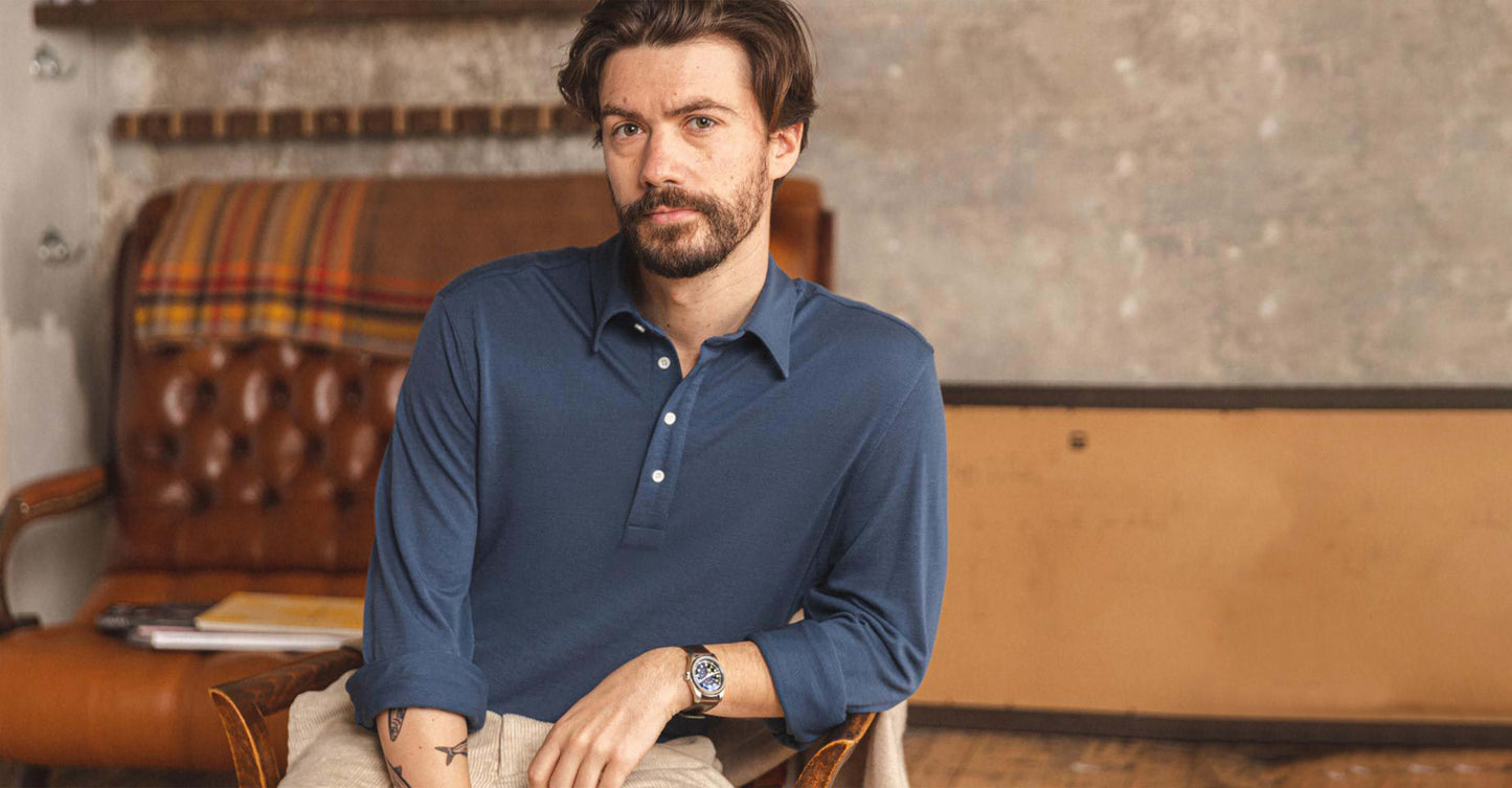 Chemise Alfero bleue