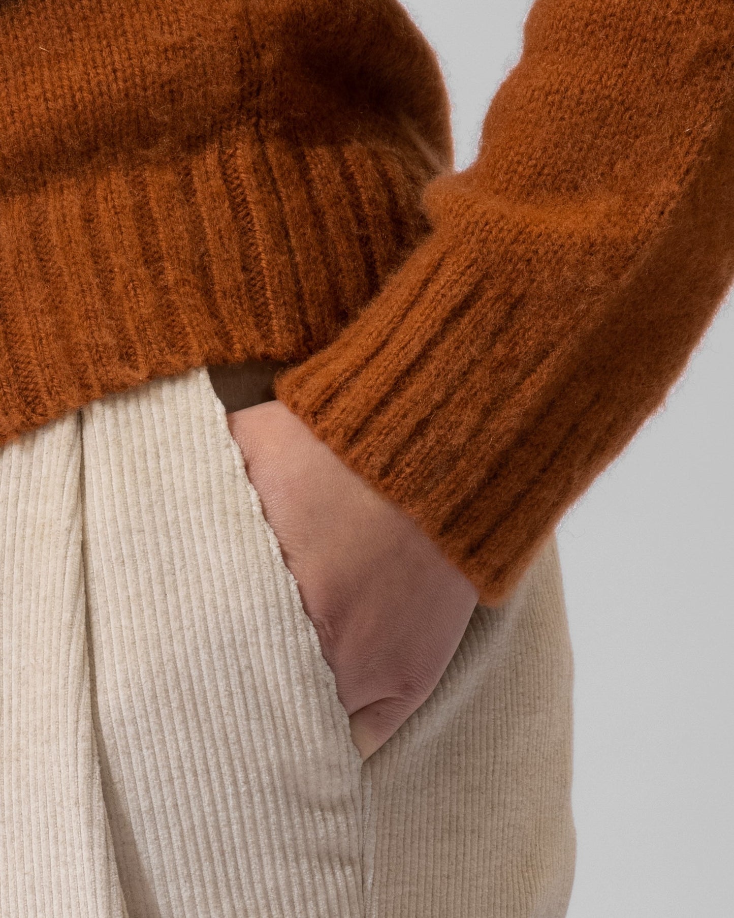 Pull Collodi orange-foncé