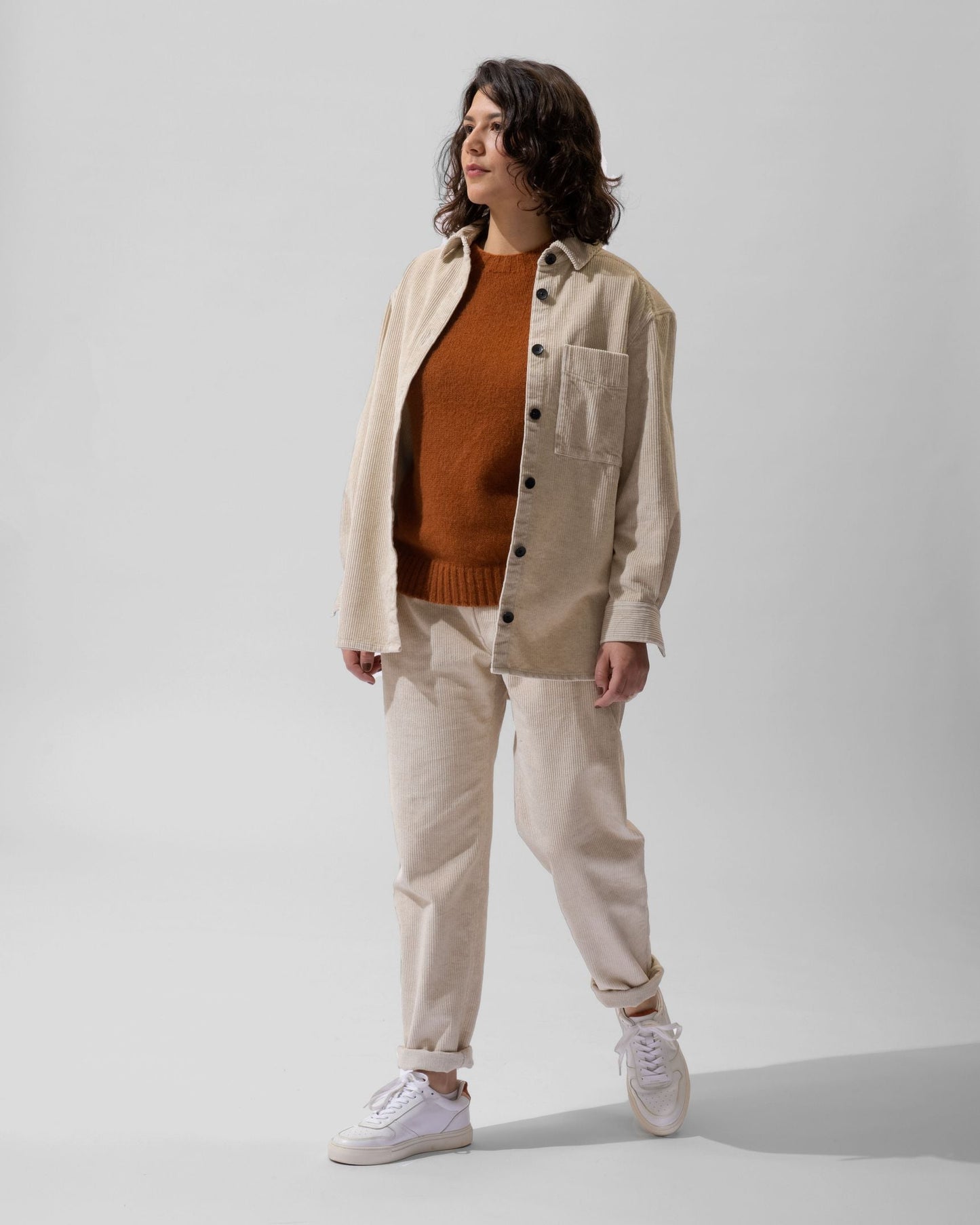 Pull Collodi orange-foncé
