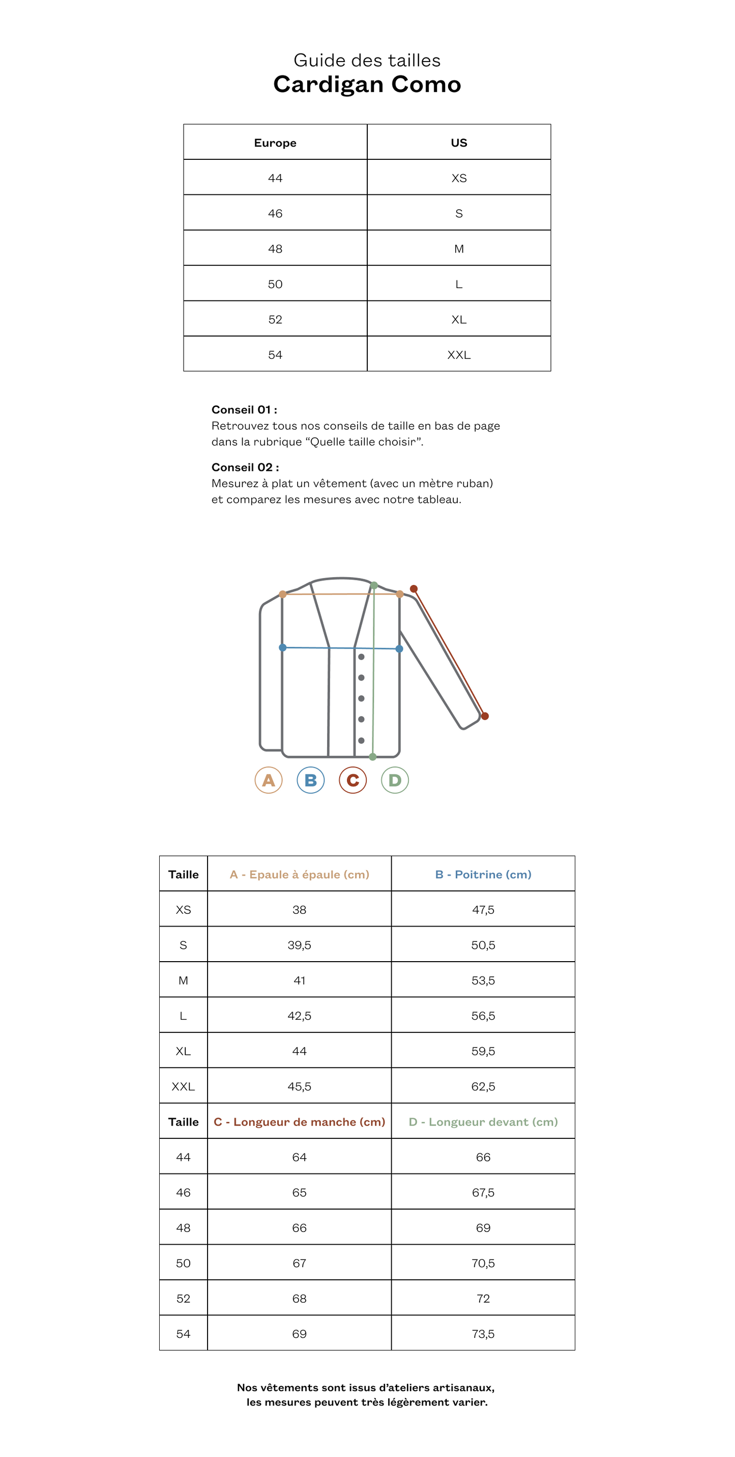Cardigan Como bleu orage