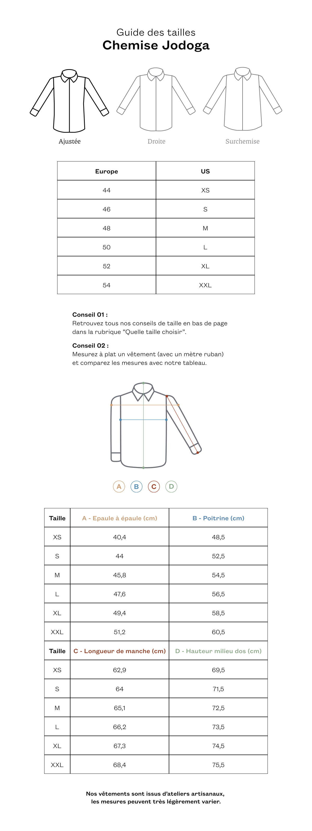 Chemise Jodoga blanche